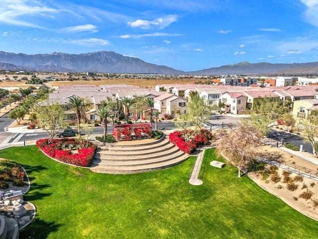 surrounding community featuring a mountain view