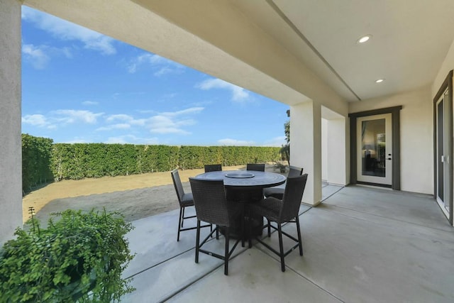 view of patio / terrace