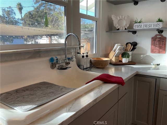 kitchen with sink