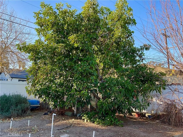 view of side of property