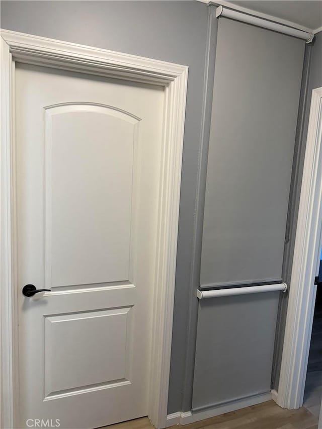 room details with wood-type flooring