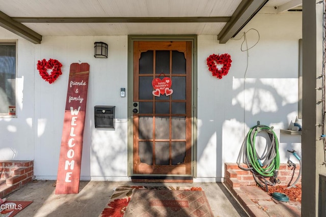 view of property entrance