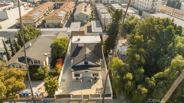 birds eye view of property featuring a residential view