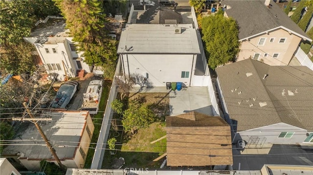 drone / aerial view featuring a residential view