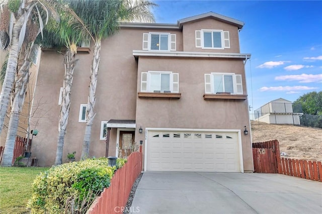 29758 Central Ave, Castaic, CA 91384 - view of front facade with a garage