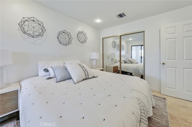 509 N Sierra Vista St Unit B, Monterey Park, CA 91755 - bedroom featuring a closet and recessed lighting