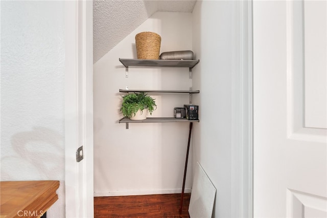 509 N Sierra Vista St Unit B, Monterey Park, CA 91755 - detailed view of wood finished floors and baseboards