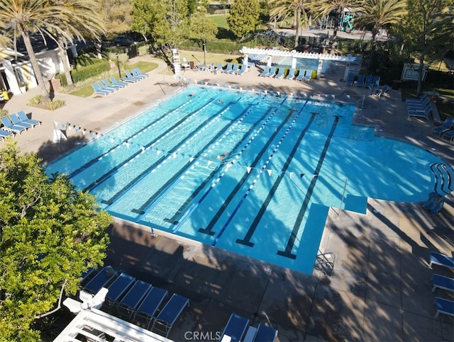 view of swimming pool