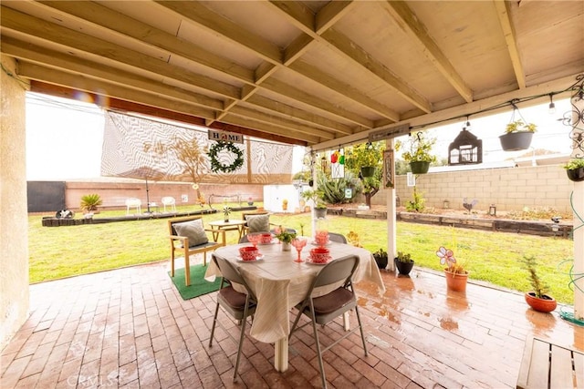 view of patio / terrace