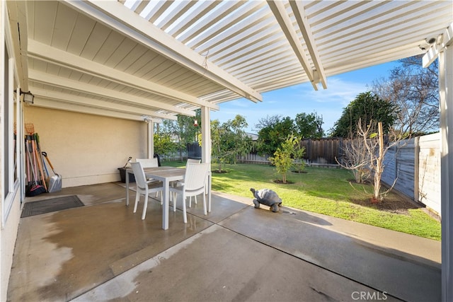 view of patio / terrace