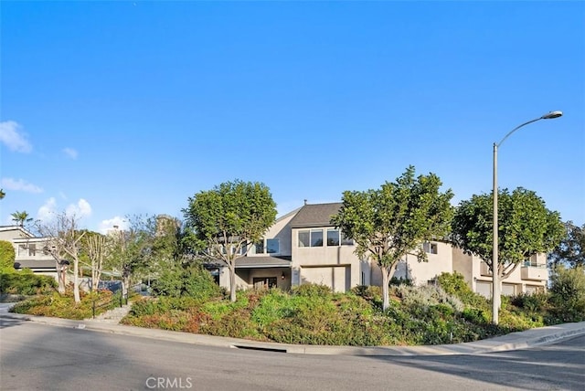 view of front of property with stucco siding