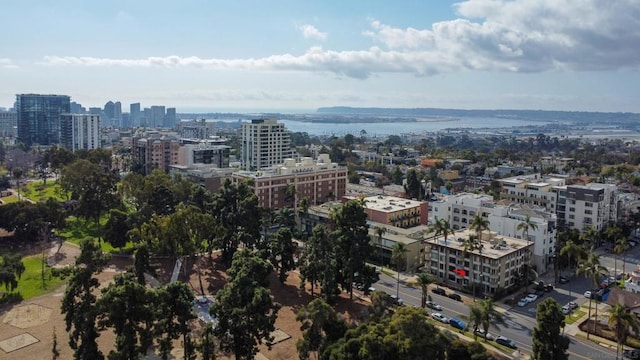 city view featuring a water view