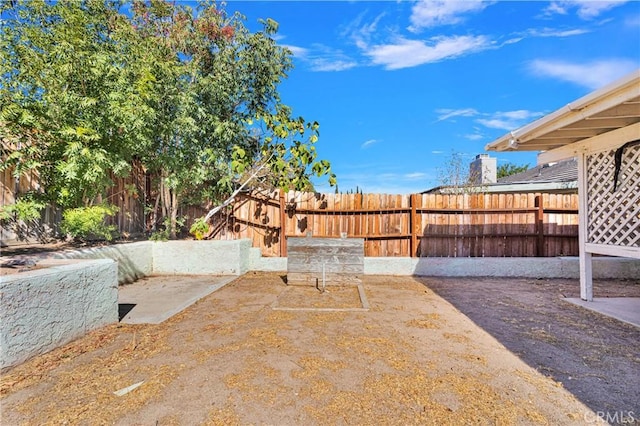 view of patio