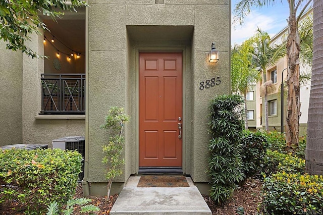 view of property entrance