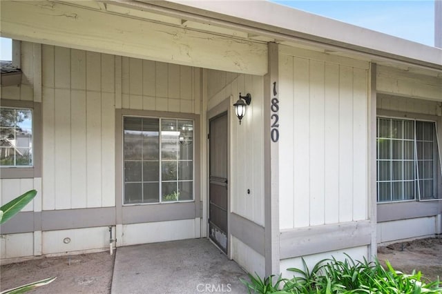 view of property entrance