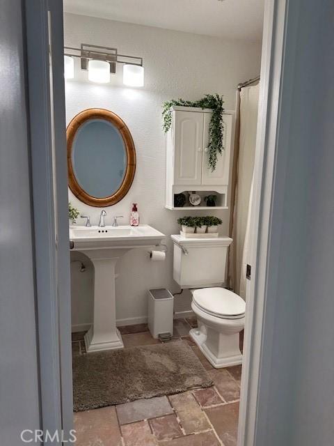 bathroom with toilet