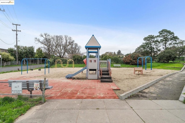 view of playground