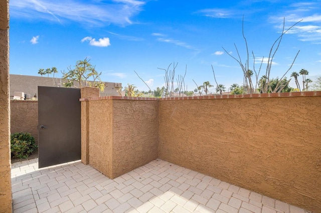 view of patio