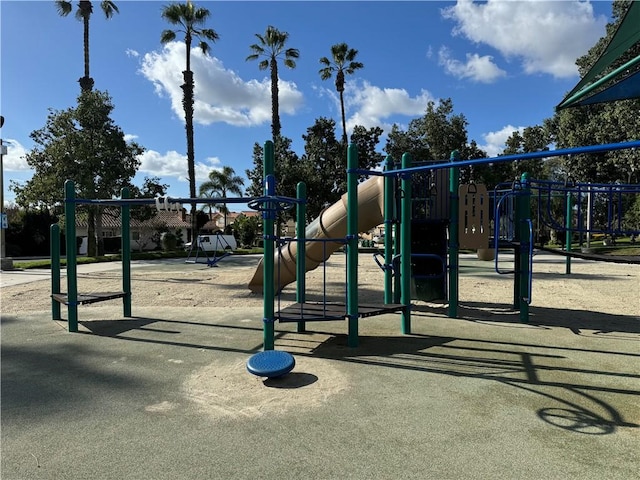 view of play area