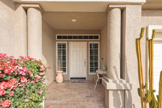 view of property entrance