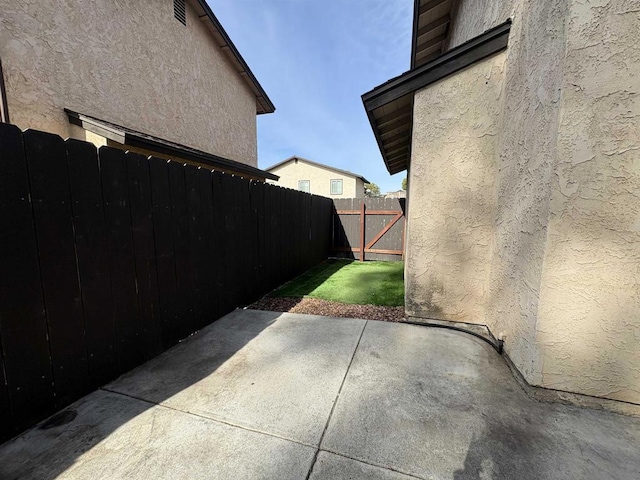 exterior space with a patio area