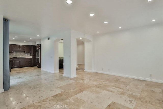 view of unfurnished living room