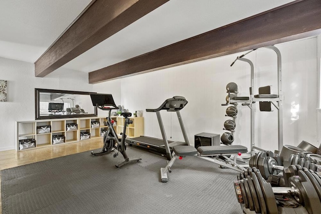 view of workout room