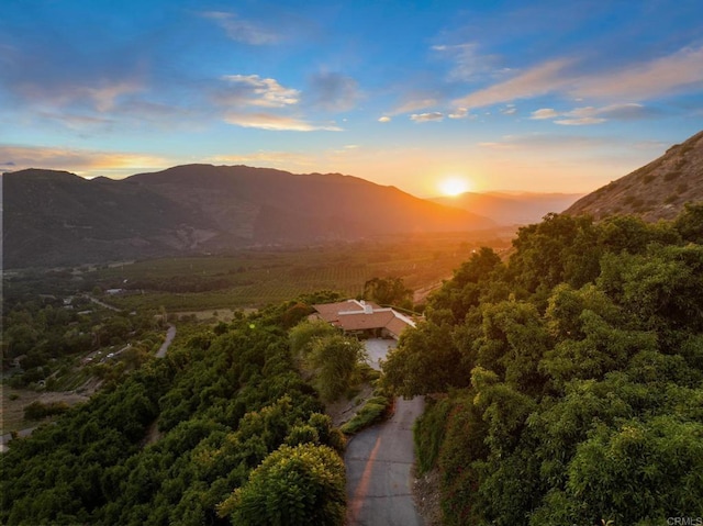 property view of mountains