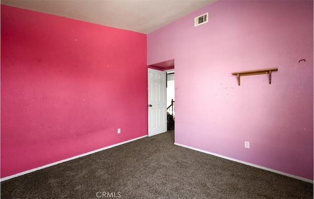 unfurnished bedroom featuring carpet