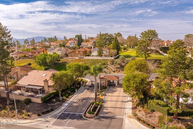 aerial view