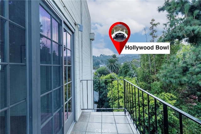 2260 N Cahuenga Blvd Unit 507, Los Angeles, CA 90068 - view of balcony