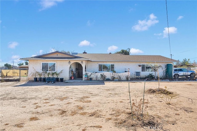 view of ranch-style home