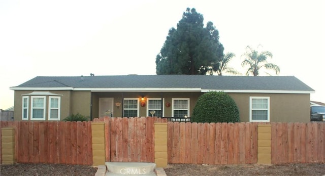 view of ranch-style house