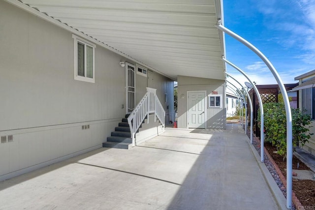 view of patio