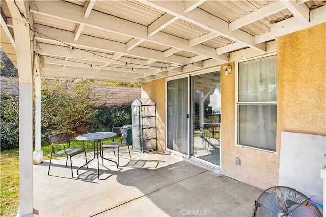 view of patio / terrace