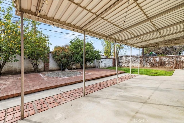 view of patio / terrace