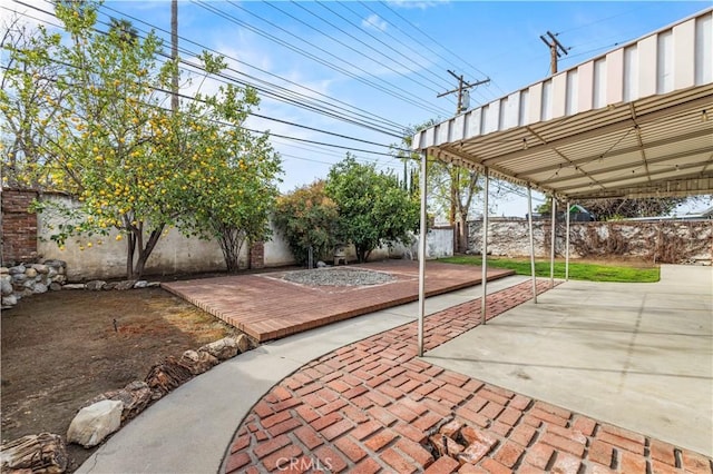 view of patio / terrace