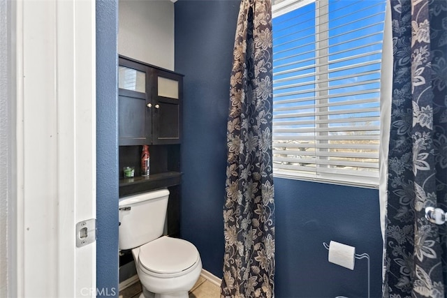 bathroom with toilet