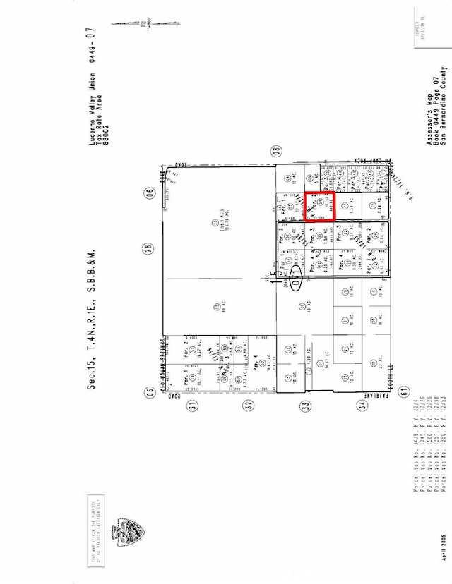 54 Cuarto St, Lucerne Valley CA, 92356 land for sale