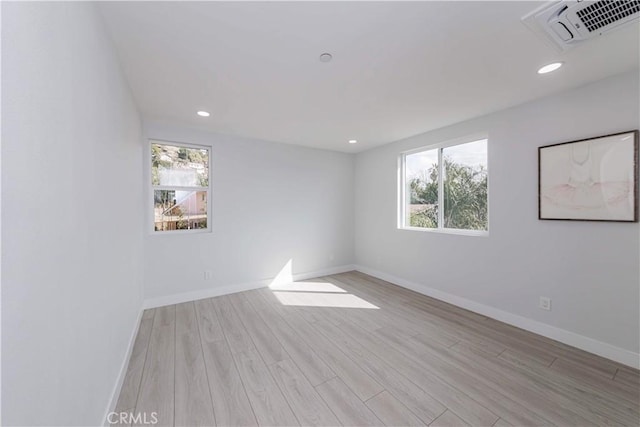 2926 Future St, Los Angeles, CA 90065 - spare room with healthy amount of natural light, light wood-style flooring, baseboards, and recessed lighting