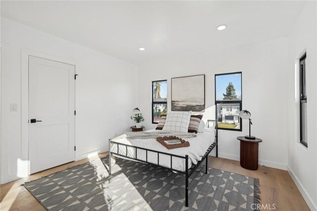 interior space featuring hardwood / wood-style flooring