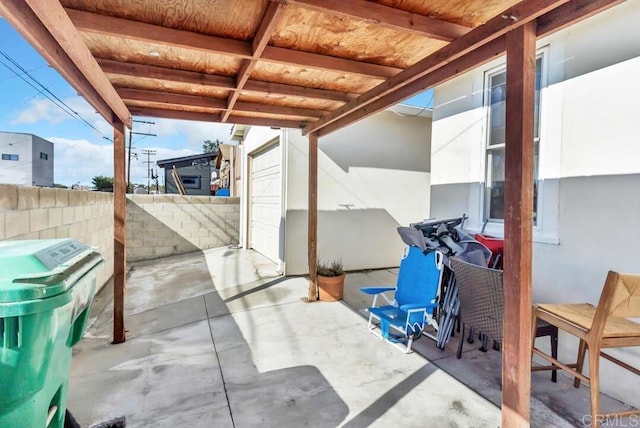 view of patio / terrace