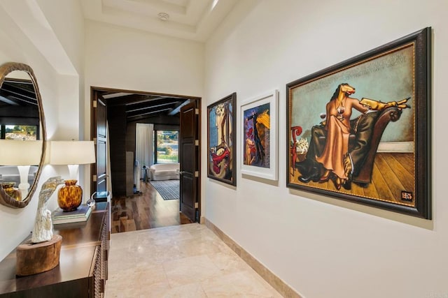 7795 Sendero Angelica, San Diego, CA 92127 - hall featuring baseboards