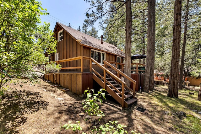 view of back of house