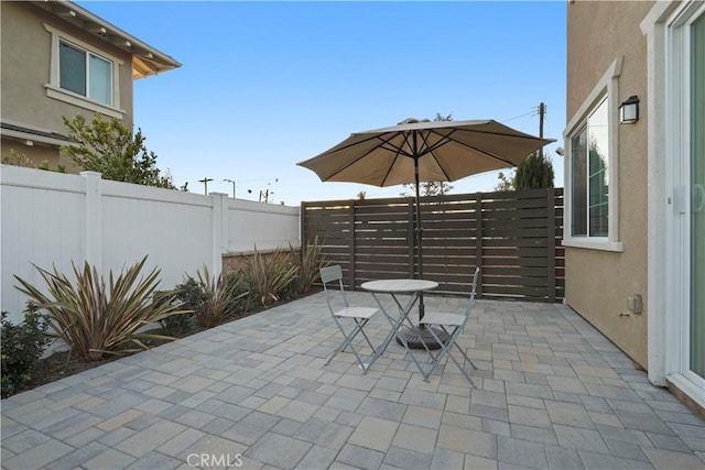 view of patio / terrace