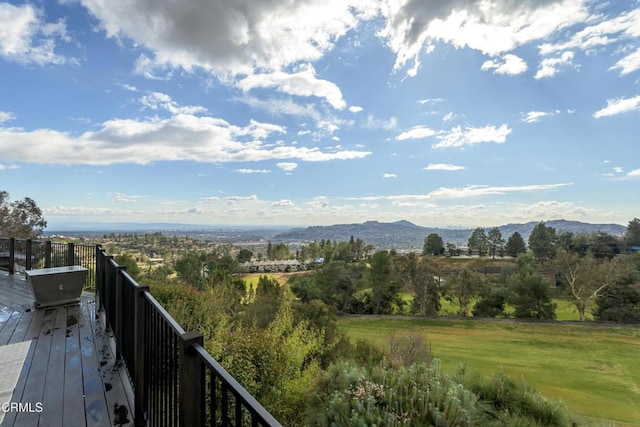 property view of mountains