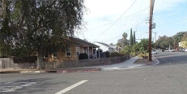 view of street