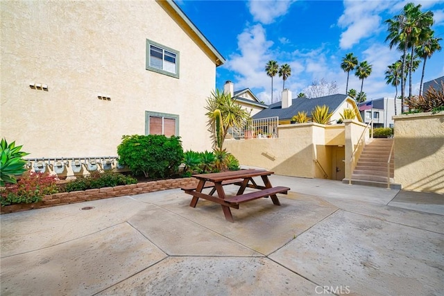 view of patio