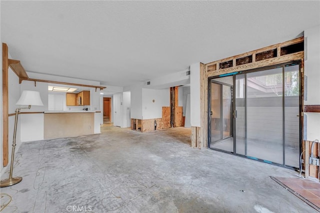 view of unfurnished living room