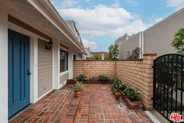 view of patio